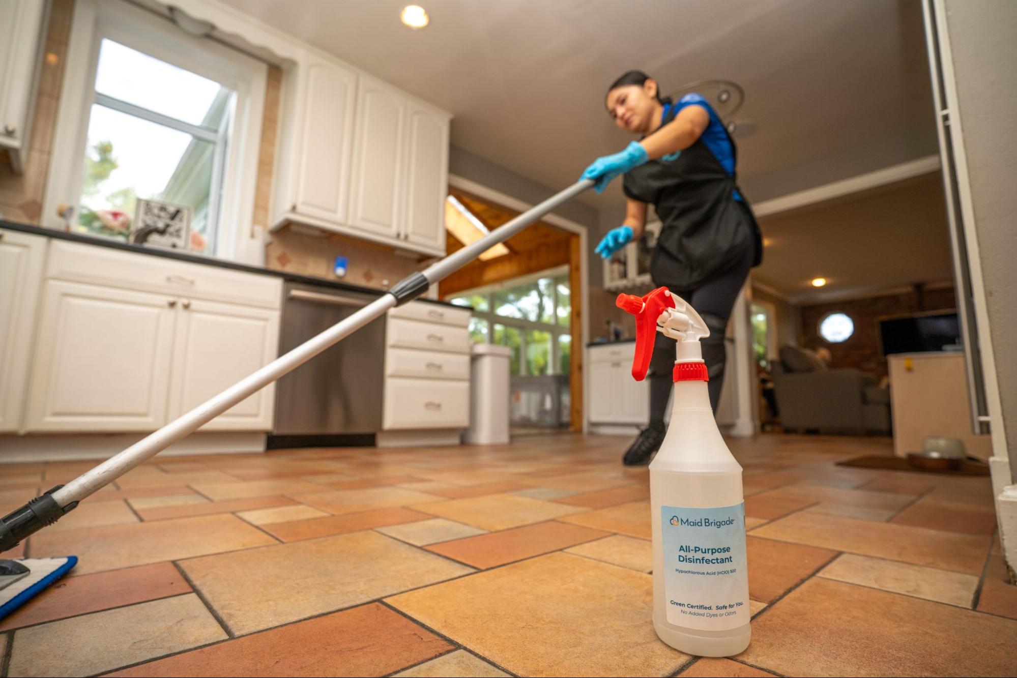 Mopping Floor